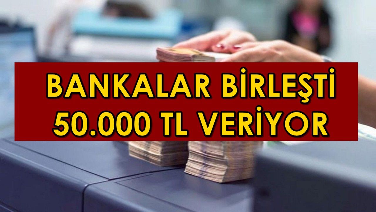 Ziraat, Halkbank ve Vakıfbank Duyuruyu Ortak Paylaştı, Emekli Çalışan Memur Kim Olursa 50.000 TL Alacak