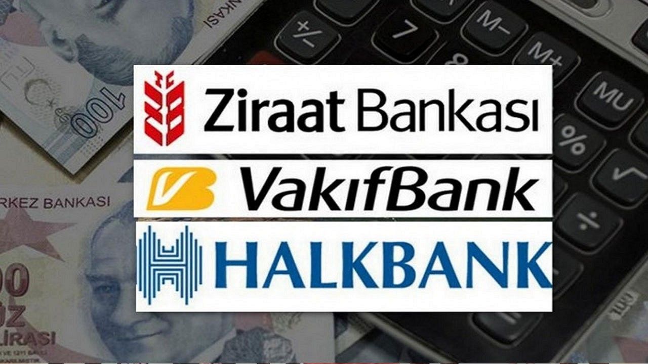 Ziraat Bankası, Vakıfbank ve Halkbank Ocak Ayından İtibaren Yeni Sistem İle 20.000 TL İsteyenlere Ödeme Yapacak
