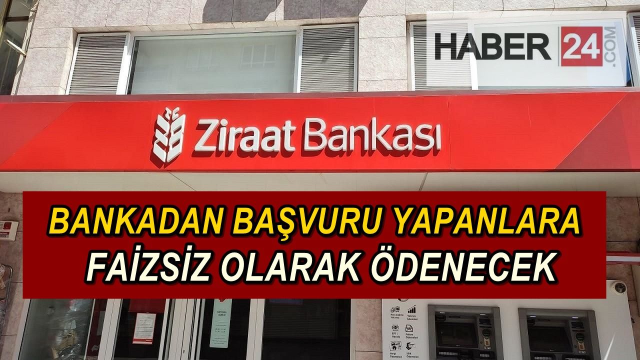 Devlet Bankası Nakit Kampanyası İçin Düğmeye Bastı: Faizsiz Nakit Ziraat Bankası Tarafından Tek Seferde Ödenecek