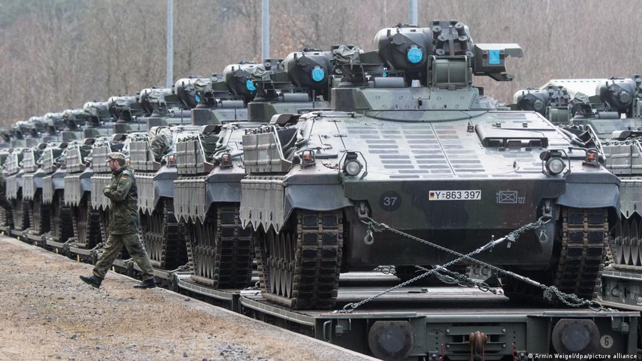 Alman Ağır Silahları Ukrayna'ya Ulaştı