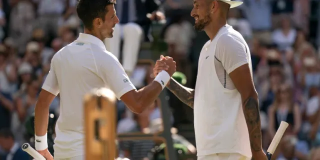 Djokovic, Kyrgios'u Yenerek Art Arda Dördüncü Wimbledon Unvanını Aldı