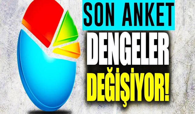 Son Seçim Anketi şok etti! AKP ve MHP 35'i geçemiyor