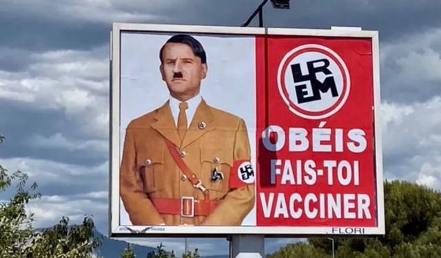 Emmanuel Macron, Hitler Poster Karşılaştırması Nedeniyle Yasal İşlem Başlattı