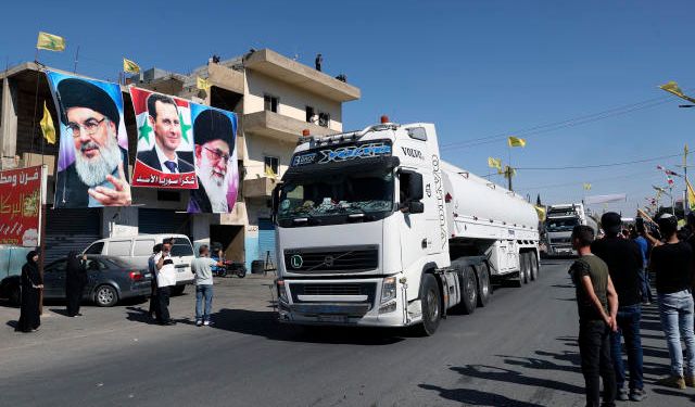 İran Yakıtı Taşıyan Düzinelerce Kamyon Lübnan'a Ulaştı