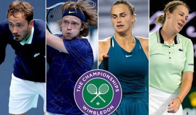 Rus ve Belaruslu Tenisçilerin Wimbledon'a Katılması Yasaklandı