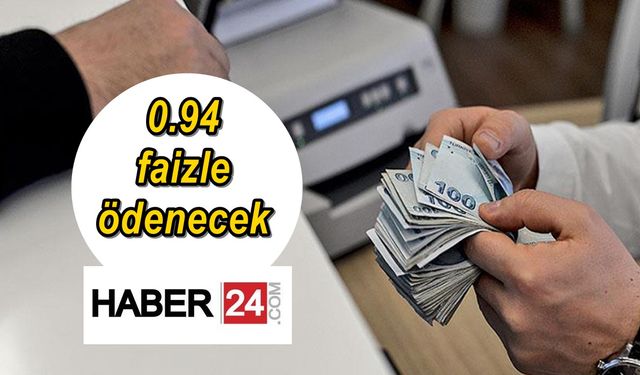 0.94 Faizlerle ihtiyaç kredisi alacaksınız! 18 yaş üzerinde olan kişilere Gelir belgesi olmadan veriliyor