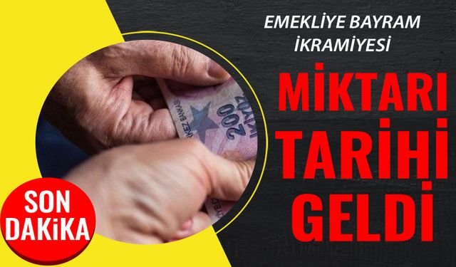 Emekliye Bayram ikramiyesi tutarı belli oldu! Hesaplarınıza geçecek rakam ve tarih açıklandı