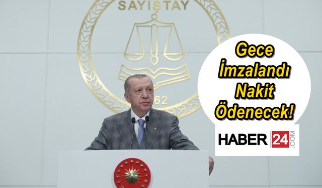 Son Dakika: IBAN numarasına yatacak olan tutar belli oldu! Cumhurbaşkanı Gece imzaladı