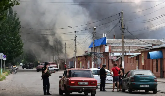 Sloviansk'ın Rus Bombardımanında En Az 2 Kişi Öldü