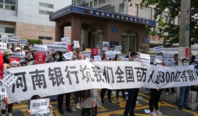 Henan: Çin Covid Uygulaması Bankacılık Protestolarından Sonra Sakinleri Kısıtlıyor