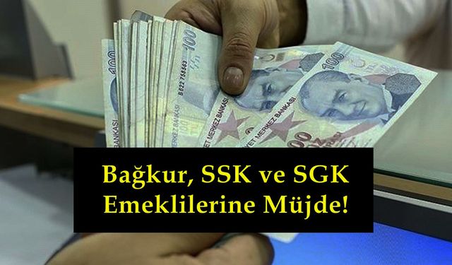 2023 Ocak Ayında SSK ve Bağ-Kur emekli maaşlarının kaç para olacağı az önce belli oldu! Vatandaş bayram etti