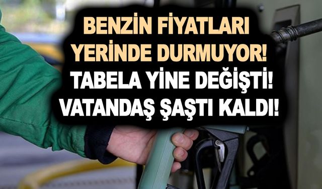 Benzin fiyatları yerinde durmuyor! Tabela yine değişti! Zam üstüne indirim! Opet, BP, PO, Total 25 Kasım fiyatları