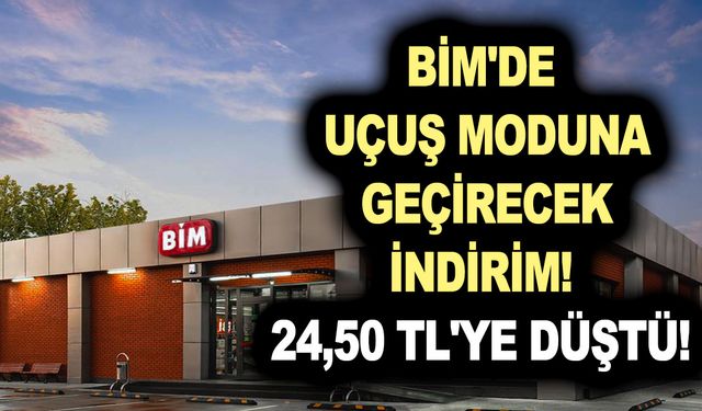 BİM 29 Kasım aktüel kataloğuyla uçuş moduna geçirecek indirim! 24,50 TL'ye düştü! Poşeti kapan koştu!