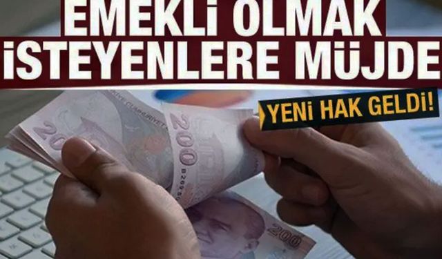 Çalışmayanlara emeklilik müjdesi geldi! Çifte sigorta yap yüksek maaşı al!