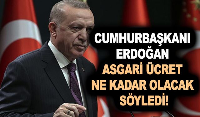 Cumhurbaşkanı Erdoğan 2023 Ocak ayı asgari ücret ne kadar olacak söyledi! Asgari ücret net rakam belli oldu