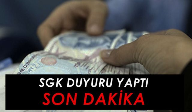 Emeklilik düzenlemesi sil baştan değişti! SGK az önce açıkladı! 10 yıl çalış, emekli ol!