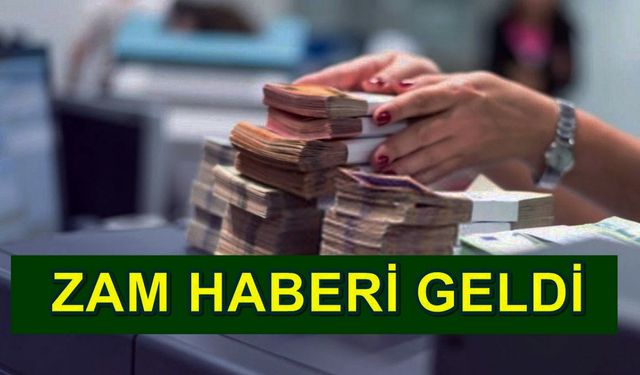 FLAŞ! NETLEŞTİ! Son resmi rakam ile memur maaşları, emekli maaşları ile asgari ücret zammı belli oldu!