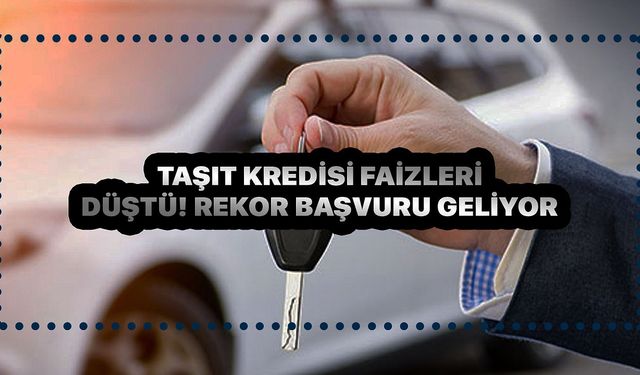 Taşıt kredisinde şahlandıracak teklif! ÖTV hem araba fiyatlarını hem kredileri düşüş moduna geçirdi!