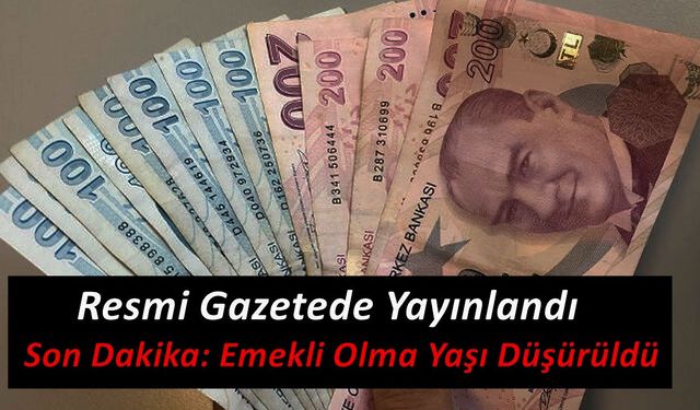 48 yaş altındakiler için bayram ettiren haber az önce geldi! Erken emeklilik için şartlar yeniden belirlendi!