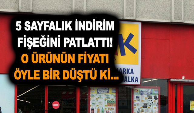 ŞOK 14 Aralık aktüel kataloğuyla 5 sayfalık indirim fişeğini patlattı! O ürünün fiyatı öyle bir düştü ki...