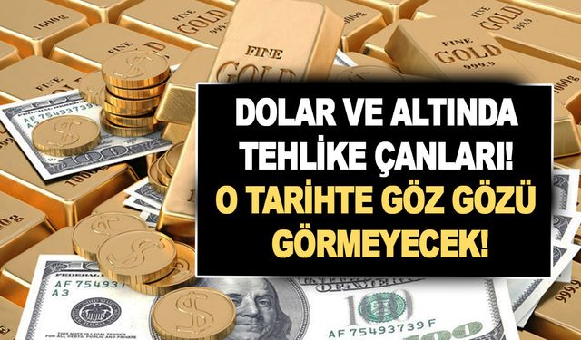 Dolar ve altın için tehlike çanları bangır bangır çalıyor! O tarihte göz gözü görmeyecek!