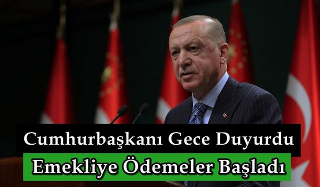 Emekliye müjde! Cumhurbaşkanı dün gece onayı verdi! Vatandaş bayram etti! Devlet destekli verilecek!