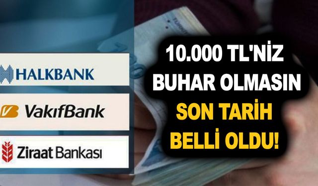 Emekliye promosyonda şahane kampanya için bildirim yapıldı! 10.000 TL'niz buhar olmasın, son tarih belli oldu! 