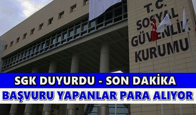 EYT'lilere mest eden haberler geldikçe geliyor! Az önce resmen açıklandı! SGK'dan EYT'lilere 3 maaş avans ödenecek!