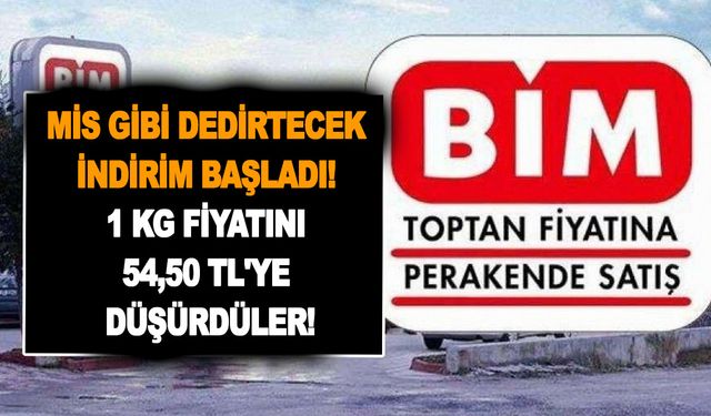 BİM 13 Aralık aktüel kataloğuyla mis gibi dedirtecek indirimler başladı! 1 kg fiyatını 54,50 TL'ye düşürdüler!