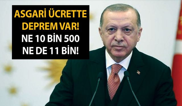 Ocak 2023 asgari ücrette deprem var! Ne 10 bin 500 ne de 11 bin! Son dakika rakamlarına hemen göz atın!