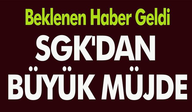 SGK tüm çalışanlara toplu ödeme yapmaya başladı! Prim günlerinizi anında hesabınıza yatırıyor!