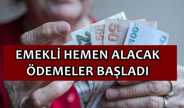 SGK ve Bağ kur’lu emeklinin ek ödemelerine zam! O banka tam 13.000 TL'yi ATM'den ödüyor