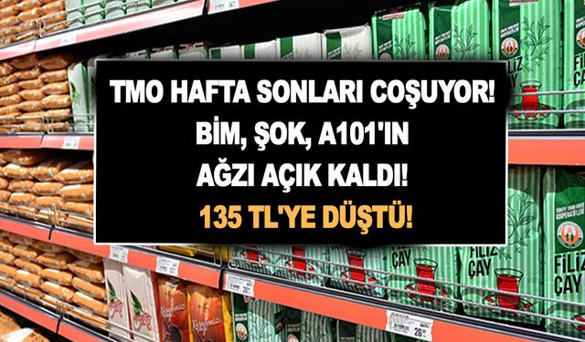 TMO hafta sonları coşuyor! BİM, ŞOK, A101'in ağzı açık kaldı! Ayçiçek yağı 135 TL'ye düştü! İşte TMO 18 Aralık fiyatları