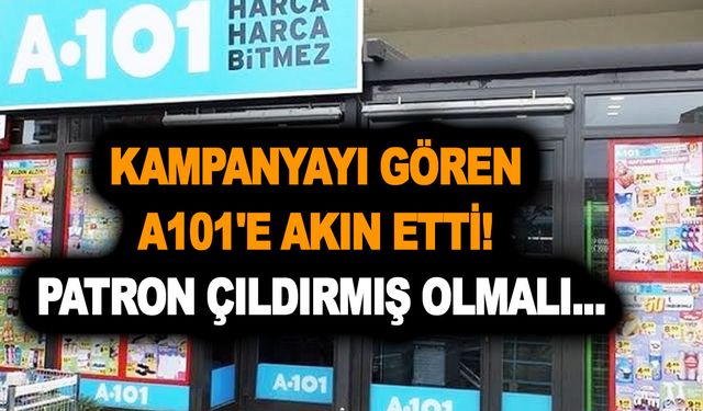 A101 aktüel kataloğuyla ilaç gibi gelecek indirimler! Kampanyayı gören A101'e akın etti! Patron çıldırmış olmalı...