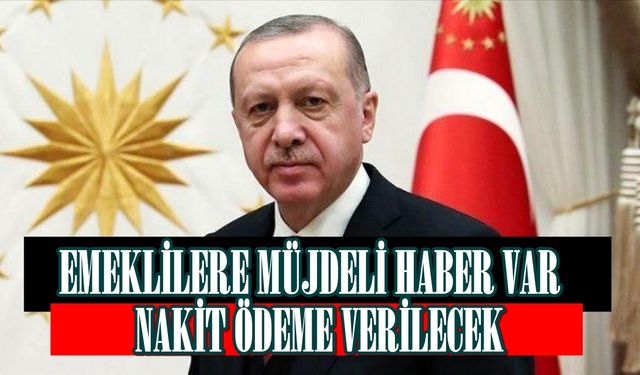 Emeklilere ödeme haberi! Emekli maaşlarına anında nakit verilecek, Cumhurbaşkanı açıkladı