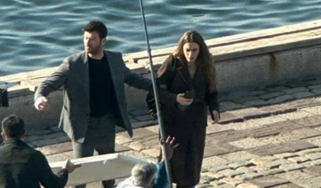 Kıvanç Tatlıtuğ ve Serenay Sarıkaya Aynı Projede!  Setten İlk Paylaşım Geldi