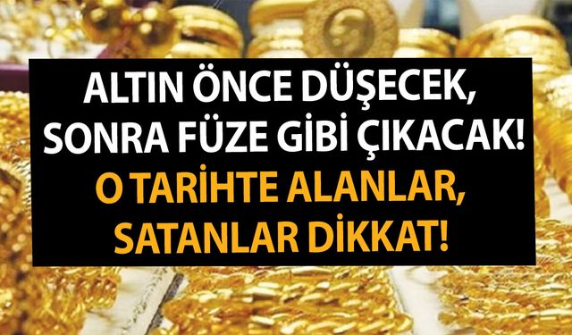 Altında yeni senaryo! Önce düşecek, sonra füze gibi çıkacak! O tarihte alanlar, satanlar dikkat!