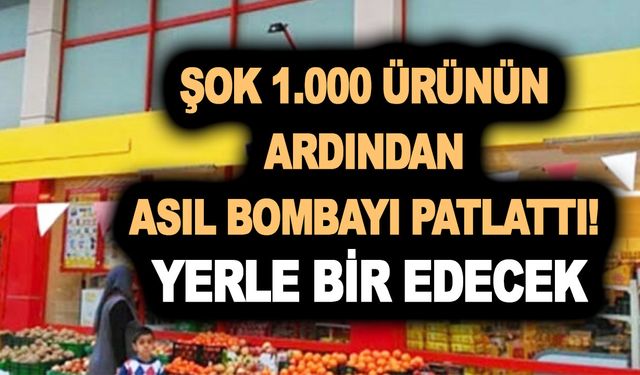 ŞOK 1.000 ürünün ardından asıl bombayı patlattı! ŞOK 4 Ocak 2023 aktüel kataloğu öyle bir geliyor ki... Yerle bir edecek