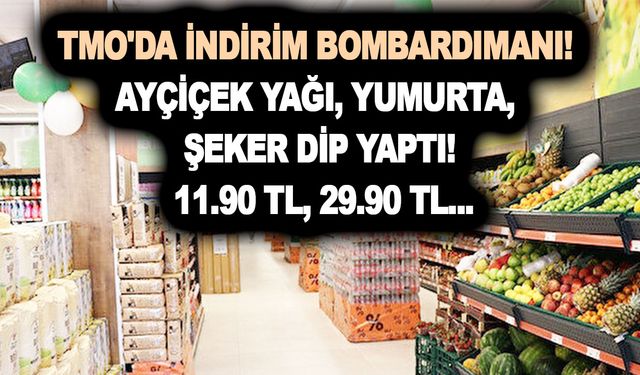 Tarım Kredi Kooperatifinden indirim bombardımanı! Ayçiçeği yağı, yumurta, yağ, şeker dip yaptı! 11.90 TL, 29.90 TL...