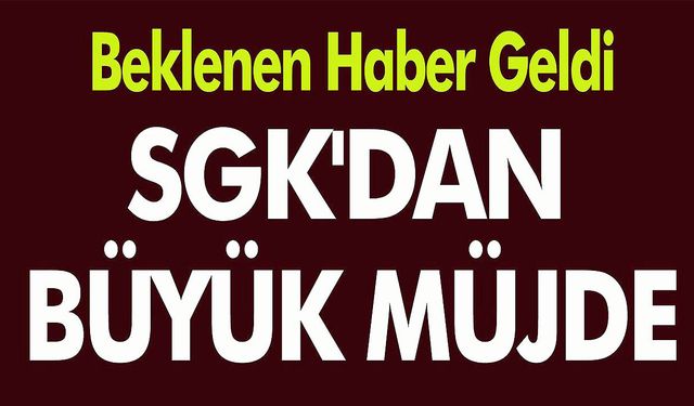 Az önce SGK açıkladı! O kişilerin emeklilik paraları yarın yatıyor! 3.600 ile 4.000 arasında prim günü olan...