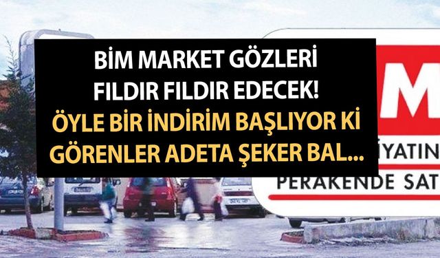 BİM 7 Şubat aktüel kataloğuyla gözleri fıldır fıldır edecek! Öyle bir indirim başlıyor ki görenler adeta şeker bal...