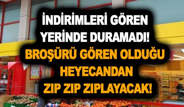 ŞOK 4 Şubat 2023 aktüel indirimlerini gören yerinde duramadı! Broşürü gören olduğu heyecandan zıp zıp zıplayacak!