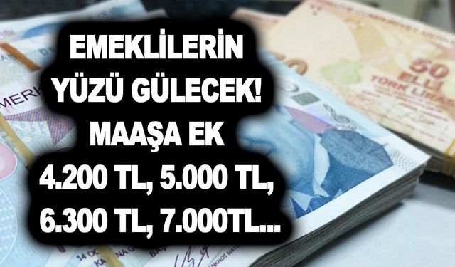 Mart ayında dev promosyon ödemesi sizleri bekliyor! Emeklilerin yüzü gülecek! 4.200 TL, 5.000 TL, 6.300 TL, 7.000TL...