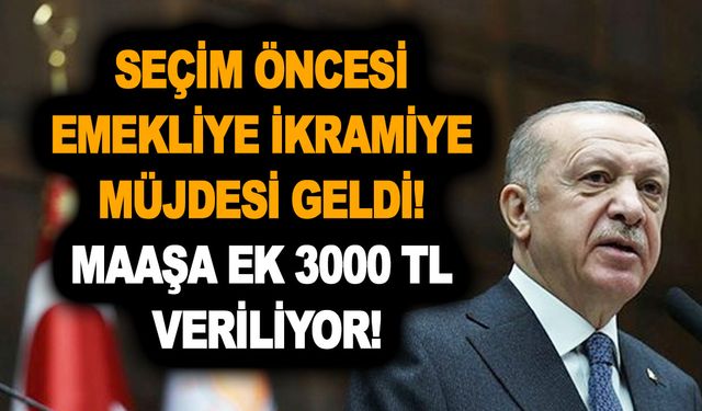 Yeni detaylar ortaya çıktı! Seçim öncesi emekliye ikramiye müjdesi geldi! Maaşa ek 3000 TL veriliyor