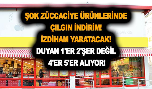 ŞOK züccaciye ürünlerinde çılgın indirim! İzdiham yaratacak! Duyan 1'er 2'şer değil 4'er 5'er alıyor!