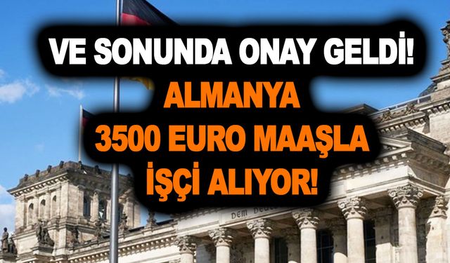 Son dakika: 2023 Almanya 3500 euro maaşla milyonlarca işçi alımı yapıyor! Başvuru şartları detayları!