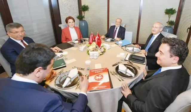 Son Dakika: Altılı Masa Toplantı Sonrasında Açıkladı! Aday Kılıçdaroğlu