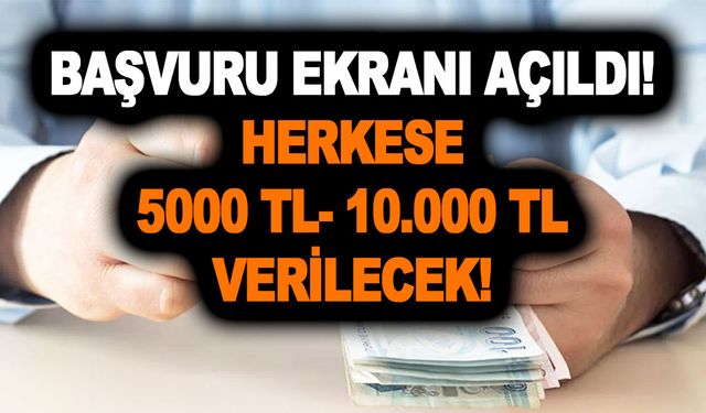 Devlet bu sefer kredi değil borç para müjdesi! Herkese 5000 TL- 10.000 TL verilecek! 16-17 Mart'ta hesapta