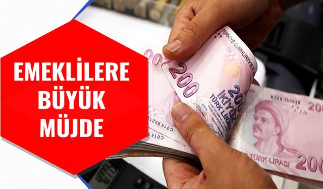 Gönüllere maya çaldı! Emekliye tek seferlik, şartsız, kefilsiz 10 bin TL, 20 bin TL, 30 bin TL ve 50 bin TL veriliyor