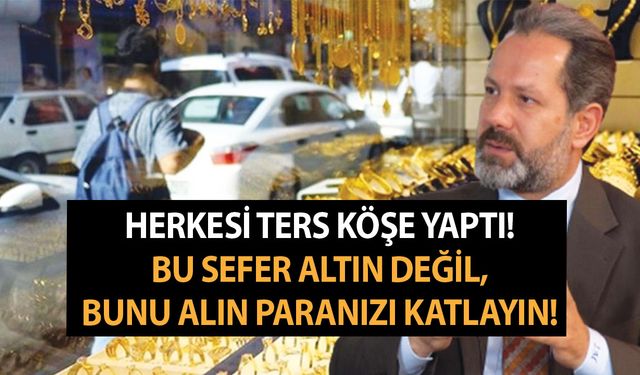 Altın ve piyasa uzmanı İslam Memiş, herkesi ters köşe yaptı! Bu sefer altın değil, bunu alın paranızı katlayın!